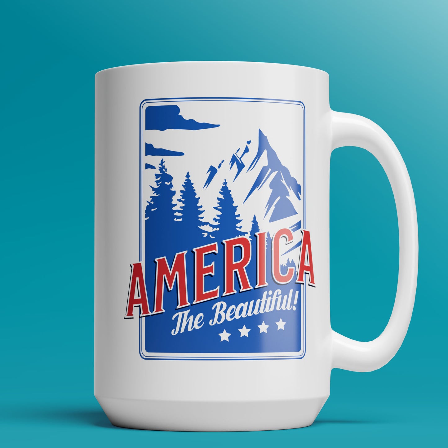 America the Beautiful! - 11oz & 15oz Coffee Mug