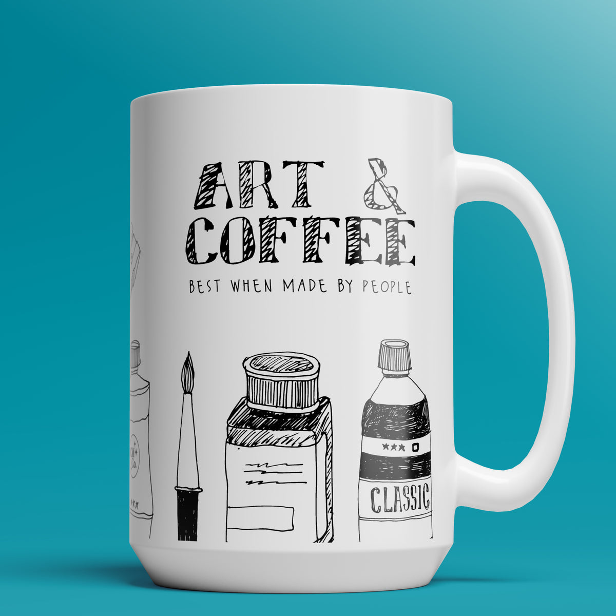 Art and Coffee Mug