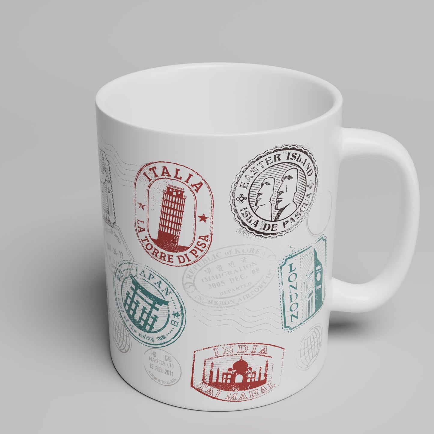 World Passports - 11oz & 15oz Coffee Mug