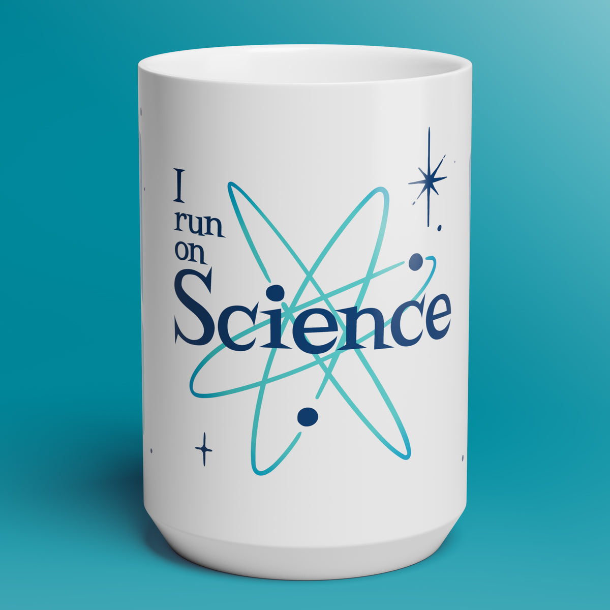 I Run on Science Mug