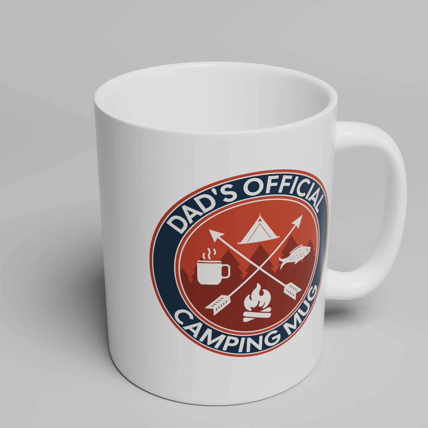 Dad's Official Camping Mug (2 colors) - 11oz & 15oz Coffee Mug