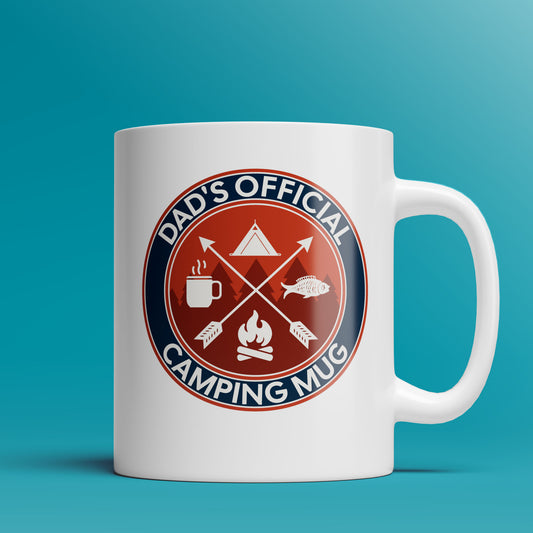 Dad's Official Camping Mug (2 colors) - 11oz & 15oz Coffee Mug