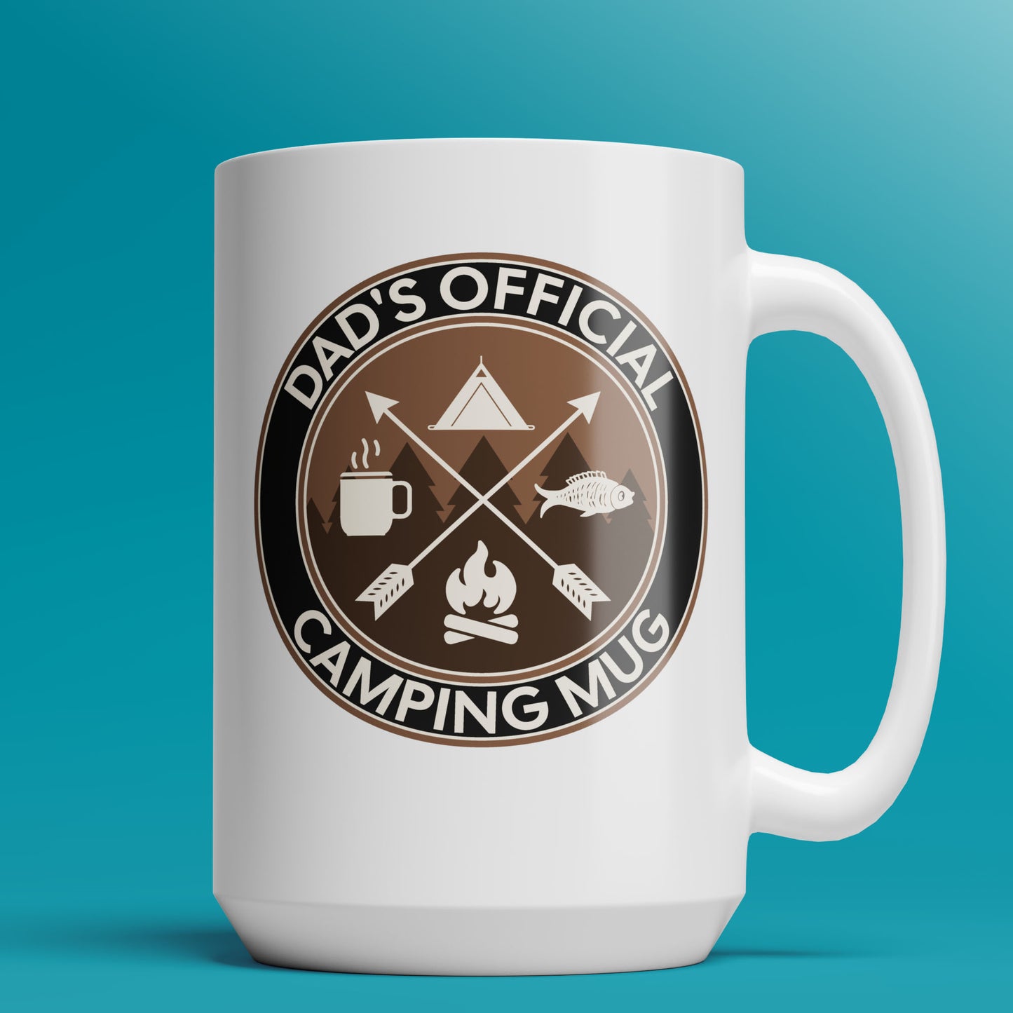 Dad's Official Camping Mug (2 colors) - 11oz & 15oz Coffee Mug