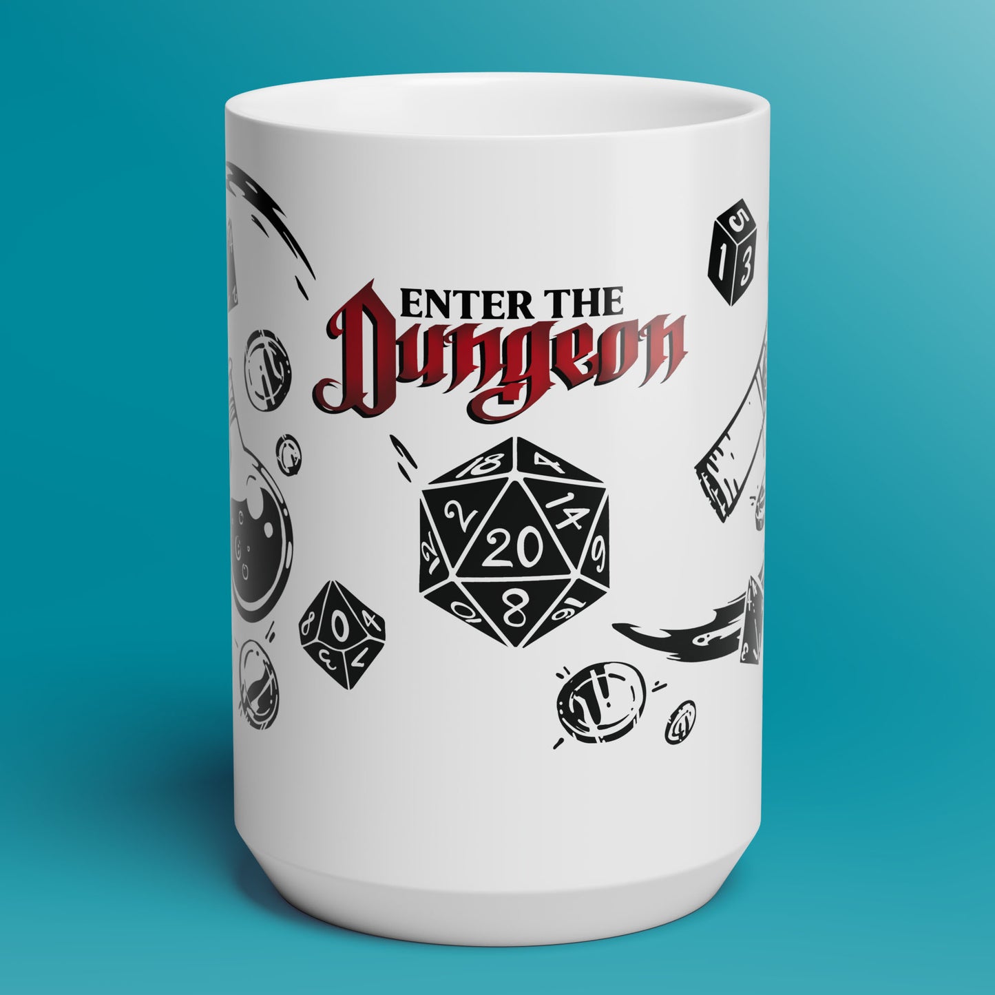 Enter the Dungeon (DnD) - 11oz & 15oz Coffee Mug