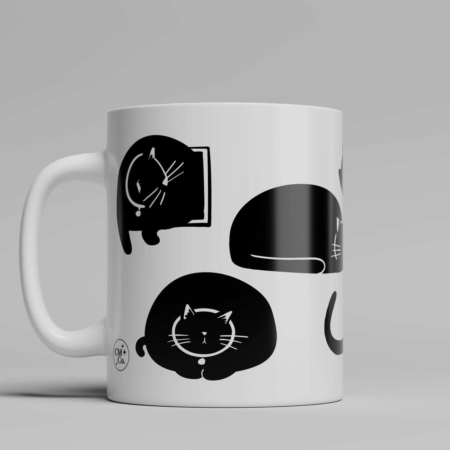 Fat Cat Mug  - 11oz & 15oz Coffee Mug