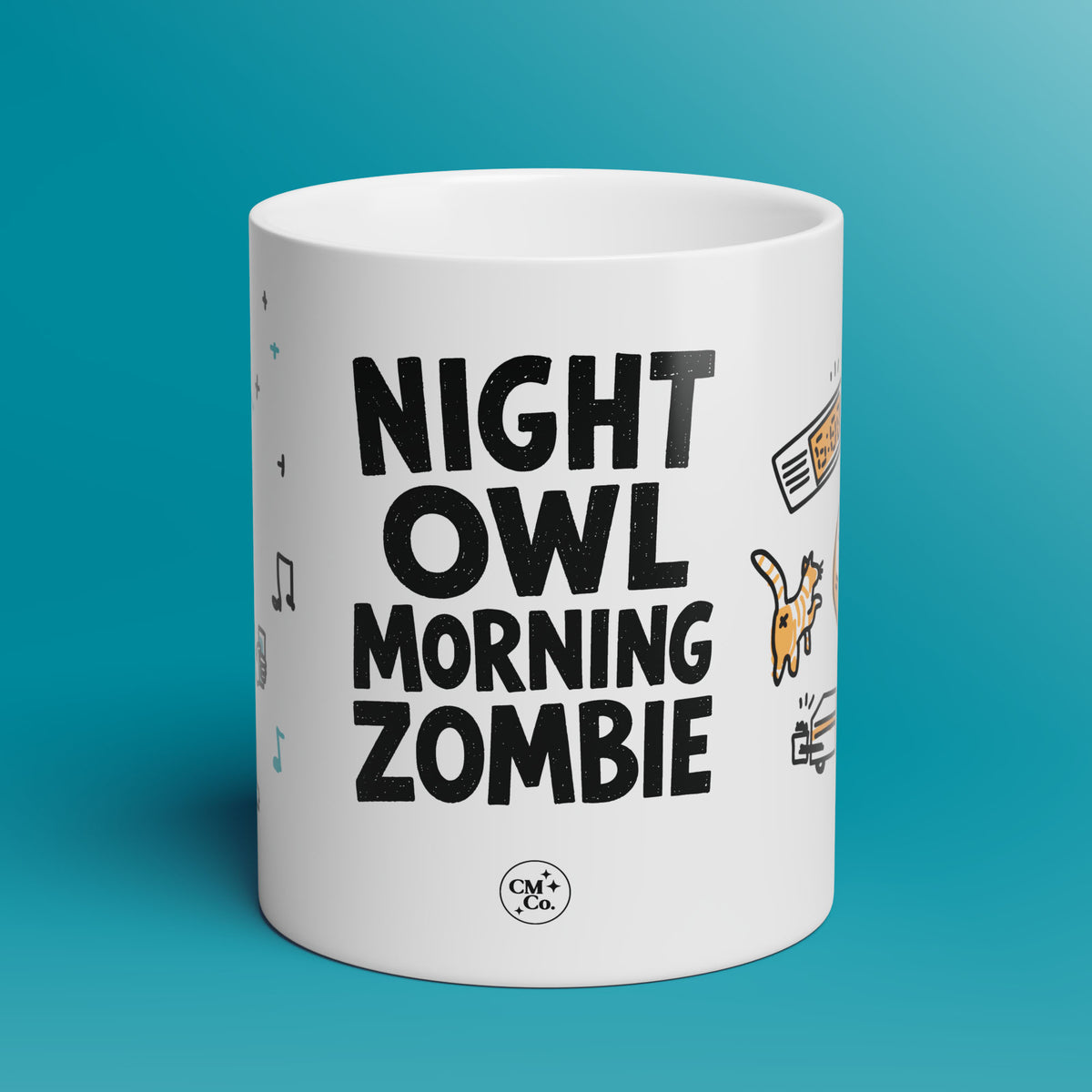 Night Owl Morning Zombie Mug