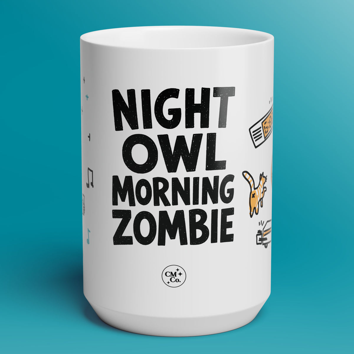 Night Owl Morning Zombie Mug