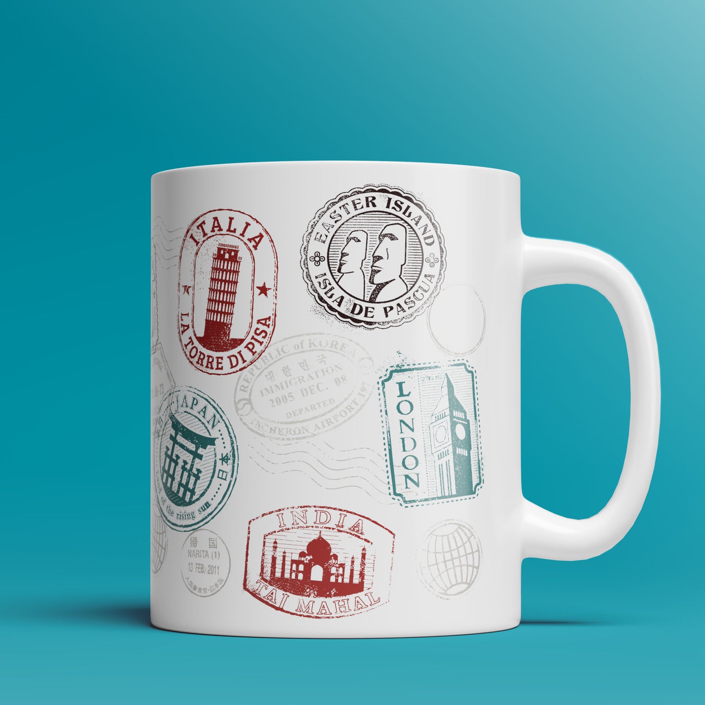 World Passports  - 11oz & 15oz Coffee Mug