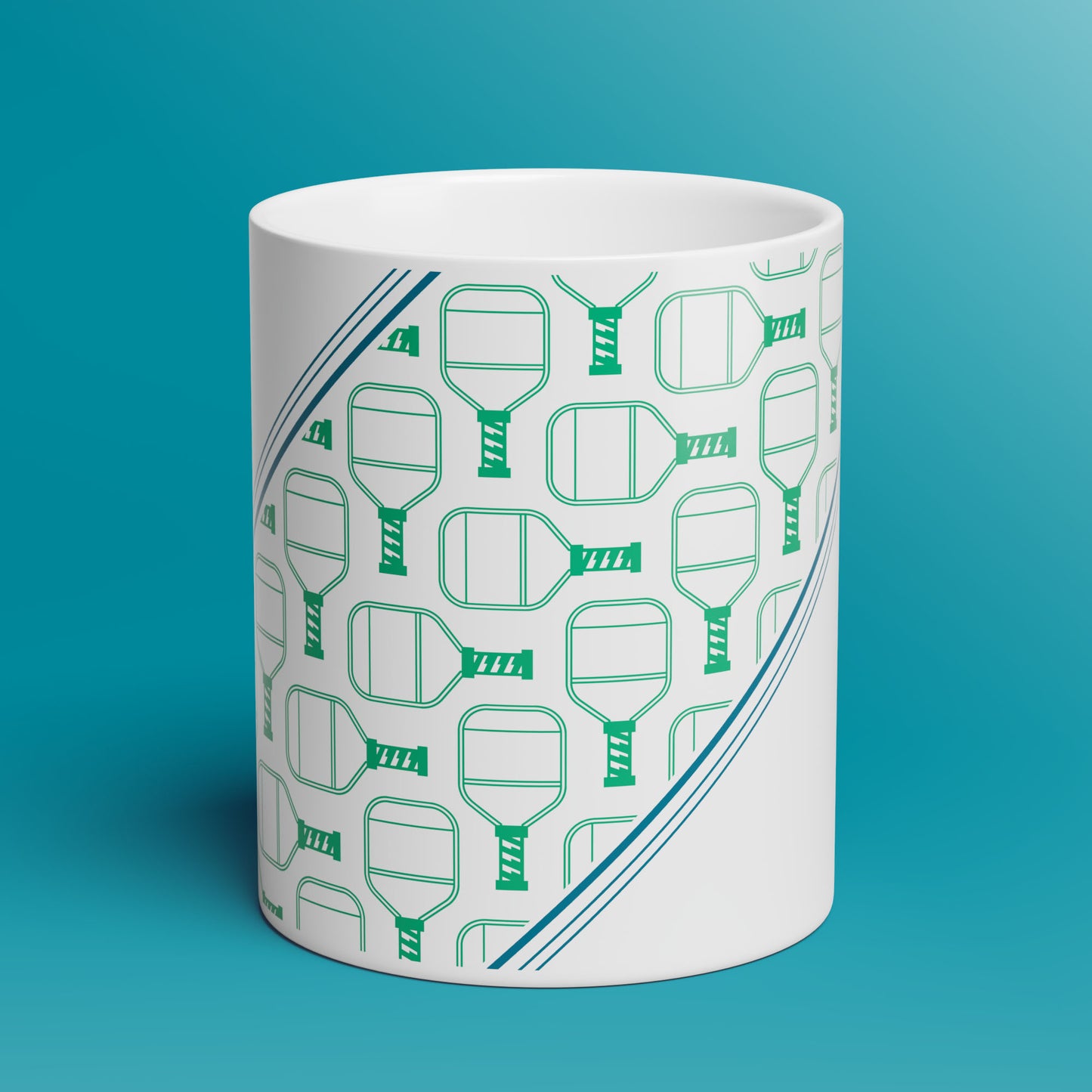 Pickleball Pattern - 11oz & 15oz Coffee Mug