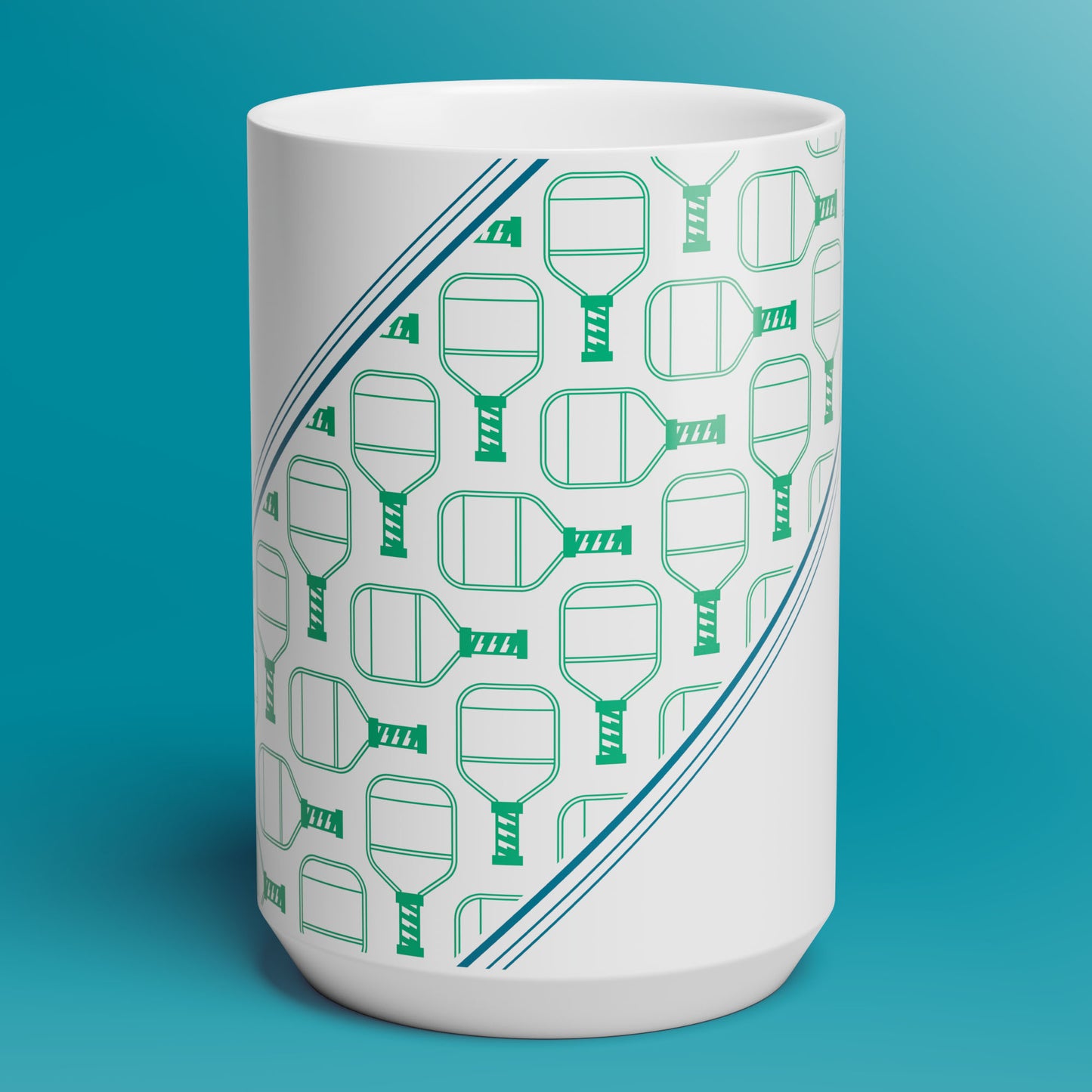 Pickleball Pattern - 11oz & 15oz Coffee Mug