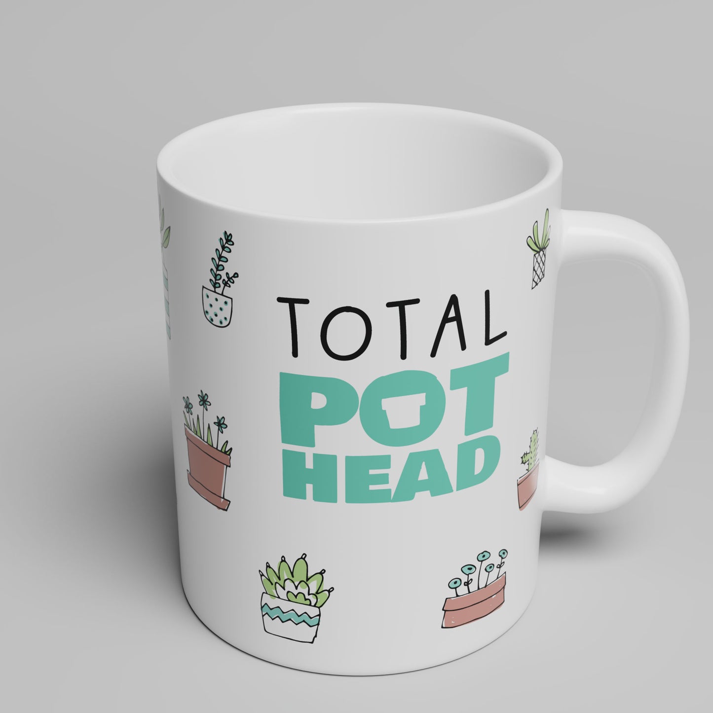 Total Pot Head  - 11oz & 15oz Coffee Mug