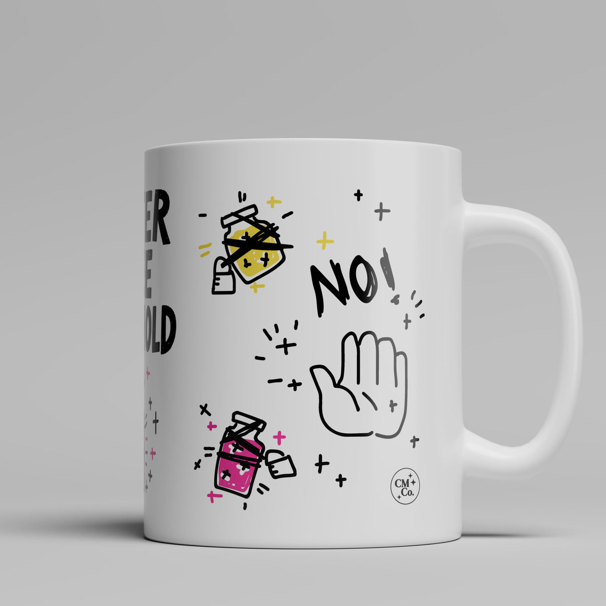 Glitter Free Household Mug