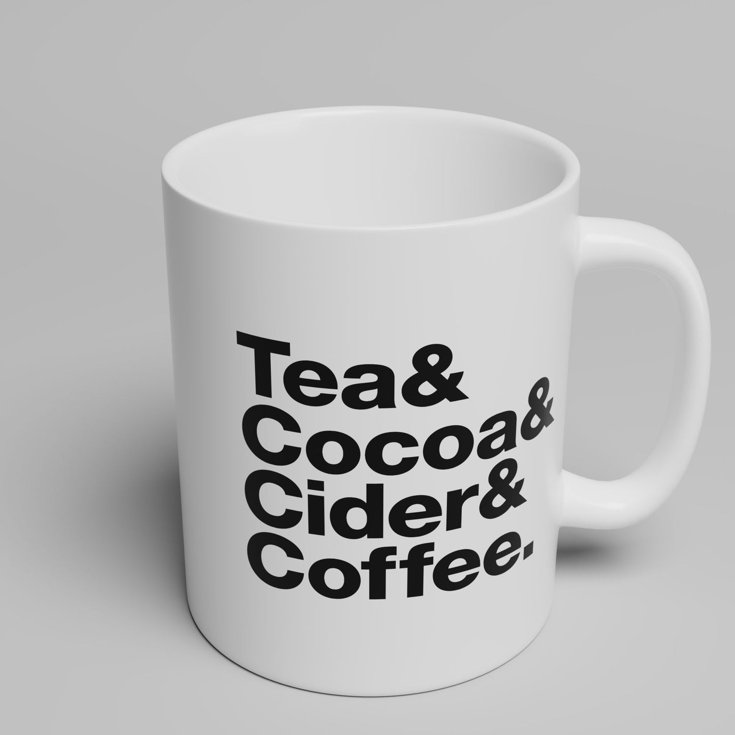 Tea & Coco & Cider & Coffee  - 11oz & 15oz Coffee Mug